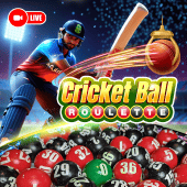 Cricket Ball Roulette on me777 apps